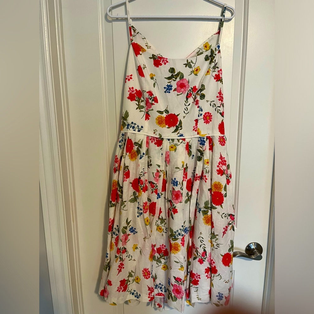 GAL MEETS GLAM floral tie back dress size 10 BNWT